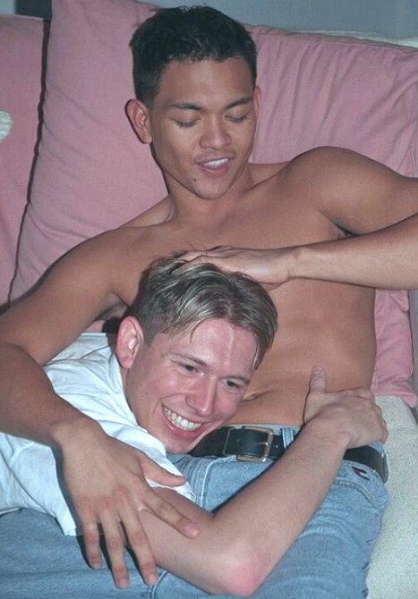 Asian and euro twinks enjoy mutual blowing and tasting cum #76949490