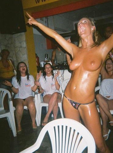 Drunk Chicks Flashing Big Perky College Girl Tits #76401336