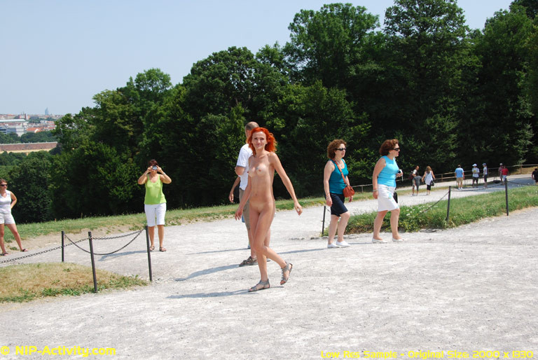 Janette public nudity with a redhead #78592294