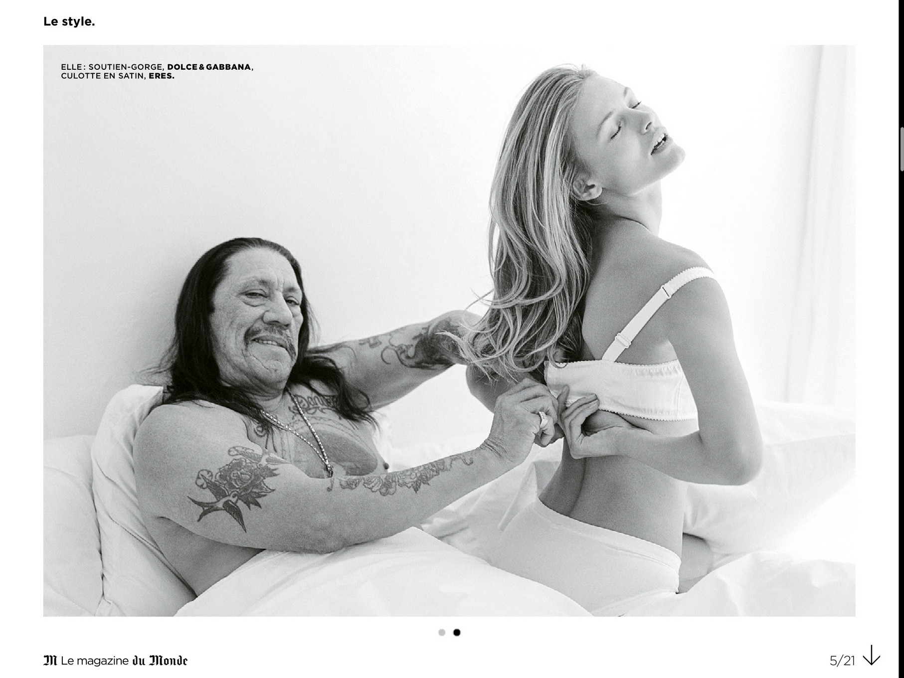 Edita vilkeviciute zeigt ihre Brüste und ihren Arsch in der März 2014 Ausgabe von m le
 #75203140