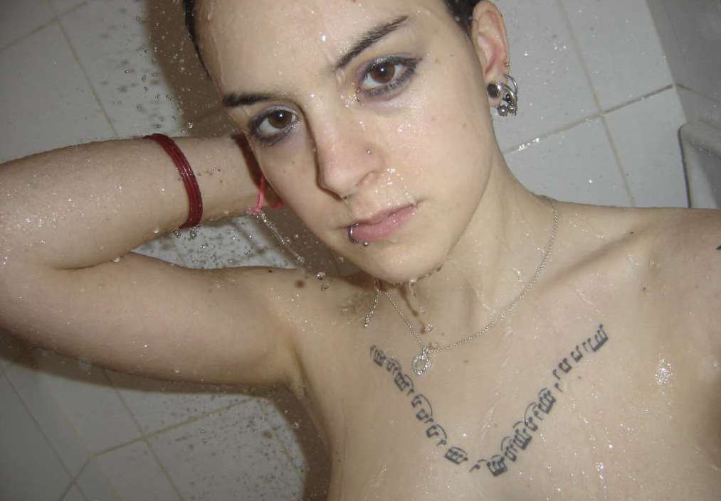 Photo compilation of a busty punk chick's selfpics #75712160