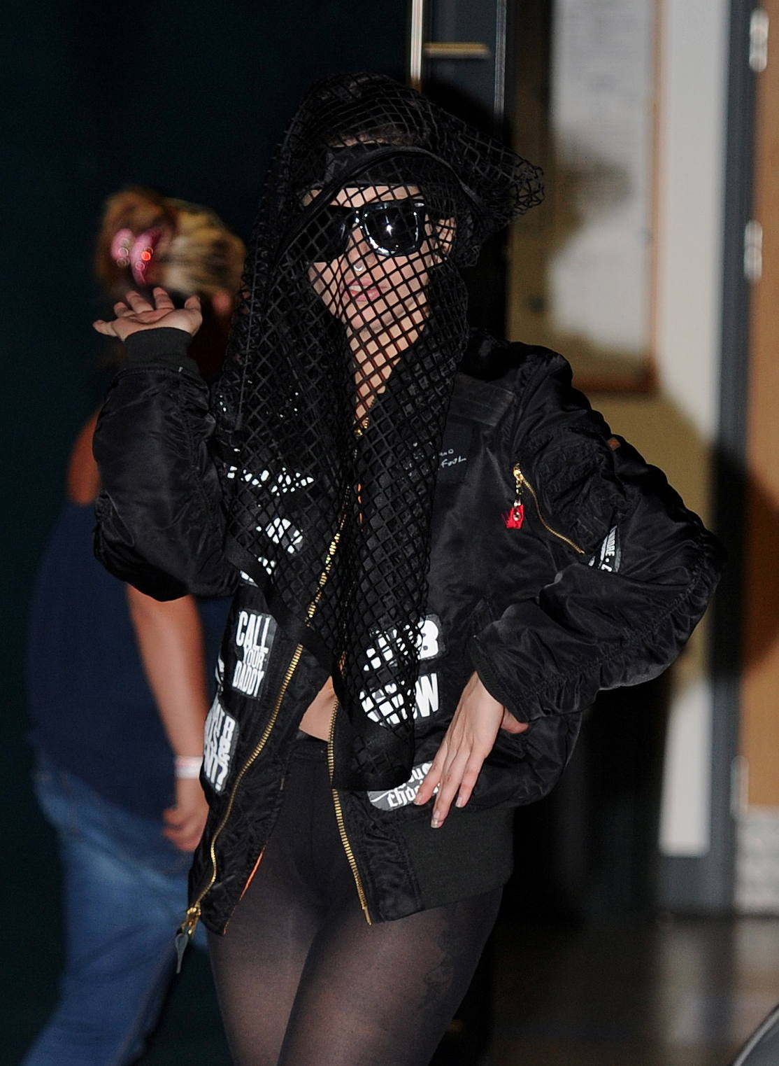 Lady Gaga wearing thong and pantyhose out in London #75219954