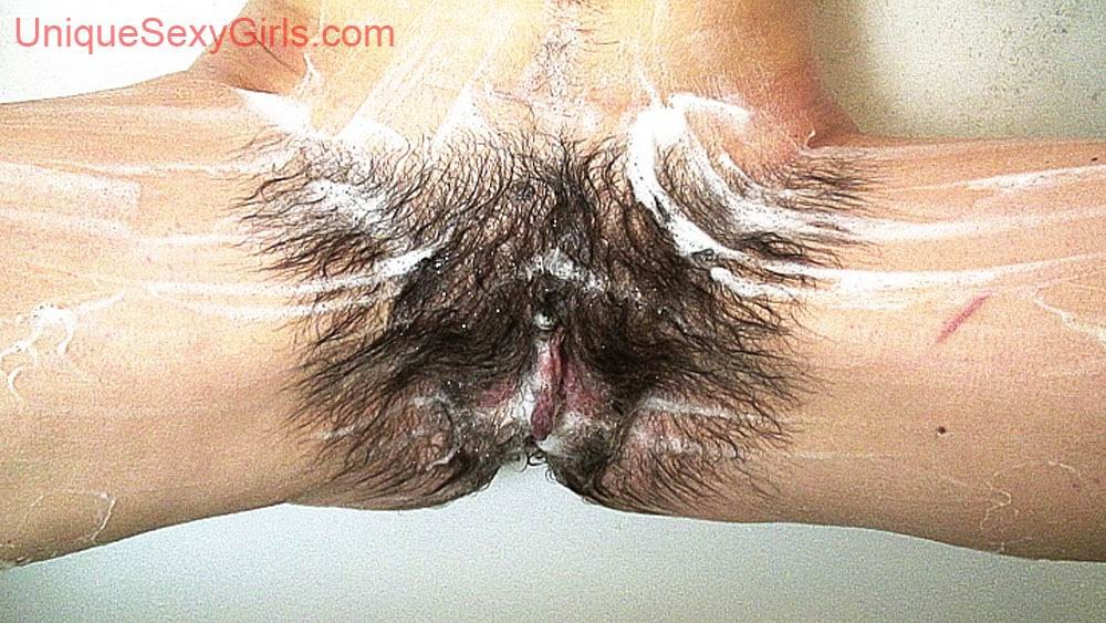 amateur with very hairy bush and ass crack #67319769