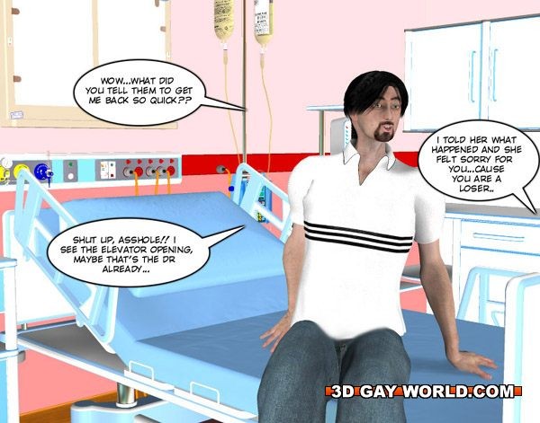 Bedside manners of gay doctor 3D hentai comics gay medical fetis #69413531