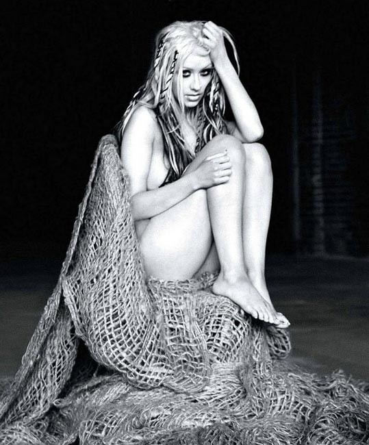 La jolie chanteuse Christina Aguilera montrant son cul parfait
 #75440992