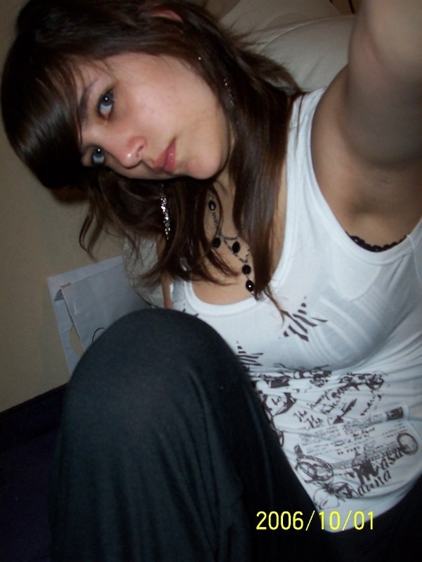 Magnetic unexperienced cherries undressing on camera #79404380