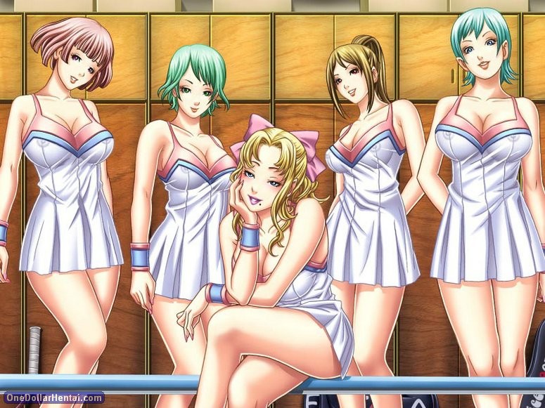 Des filles d'Anime avec de gros seins juteux qui s'en donnent à cœur joie.
 #69646020