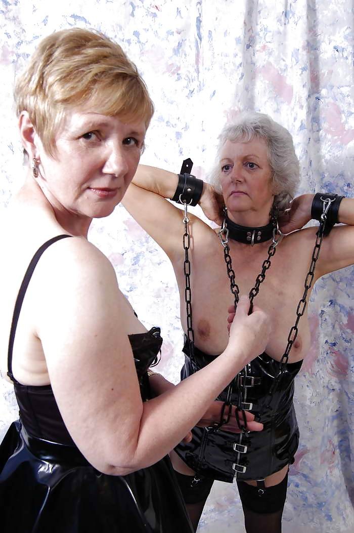 femdom bdsm fetish leather grannies mature #76486097