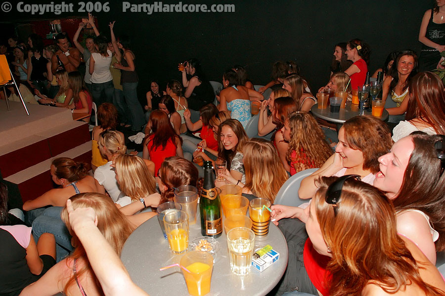 :: PARTY HARDCORE :: Horny drunken women enjoy strippers dick in the club #76822545