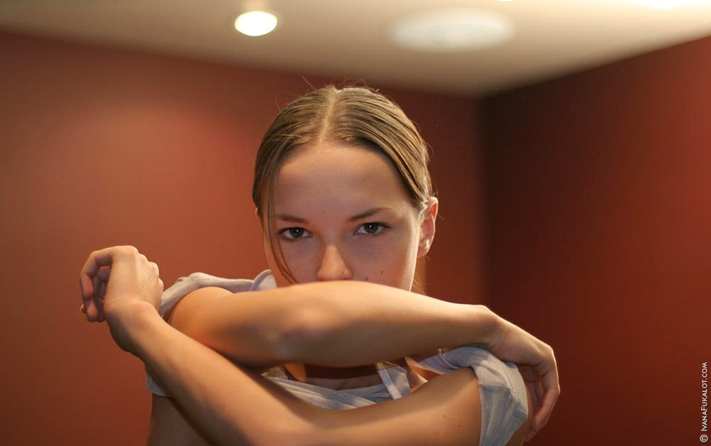 Beautiful Ivana Fukalot teasing on pool table #70080621