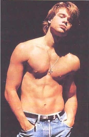 The sexy super actor Brad Pitt nude body #75379966