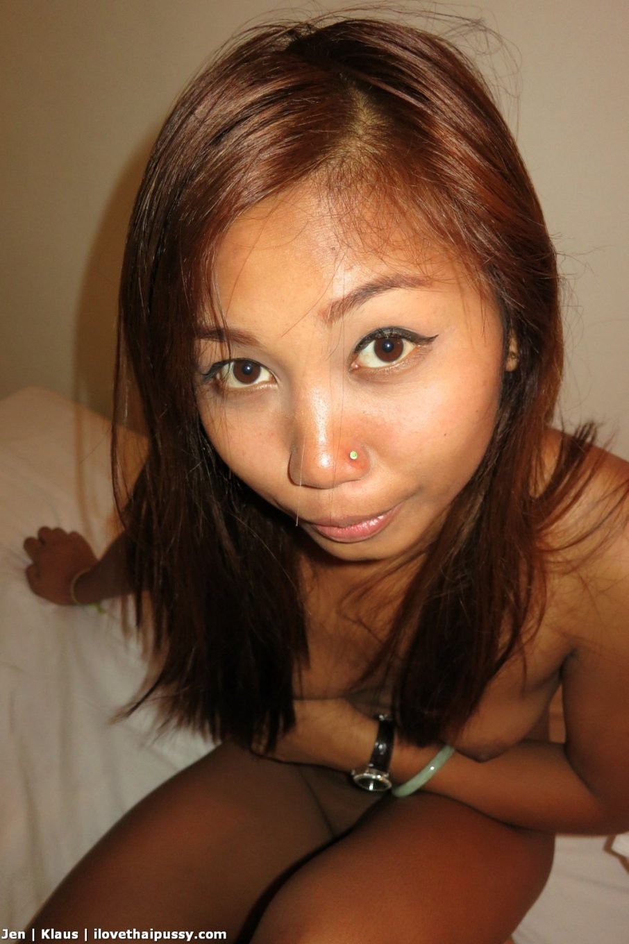 Cute Thai Hooker fucked bareback no condom crazy sex tourist bangs asian whore #67671319