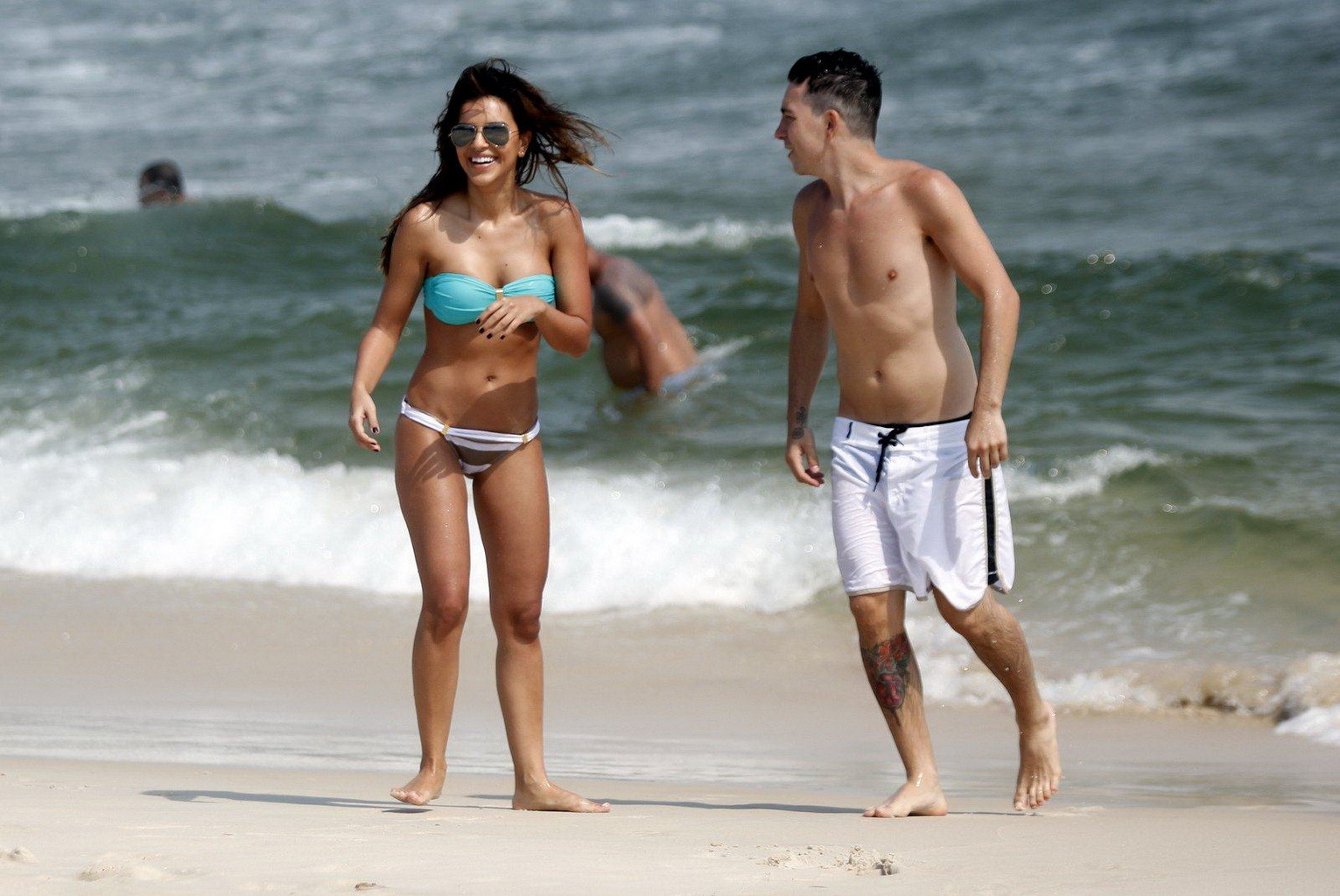 Mariana Rios exposing her hot body in thong bikini at Barra da Tijuca beach in R #75249515