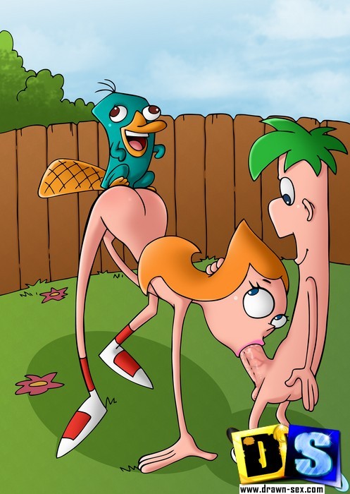 Phineas and Ferb working Candaces juicy holes out #69384979