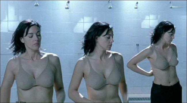 Cute italian actress Monica Bellucci showing perky tits #75442754