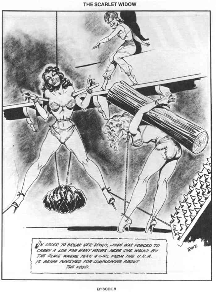 vintage evil lesbian bondage comic #69722150