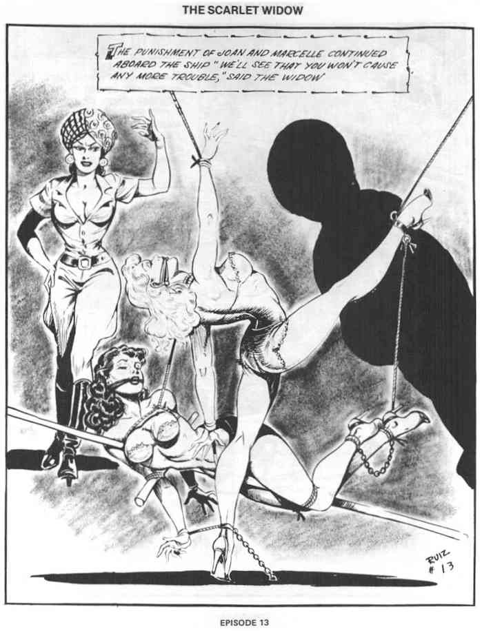 Vintage male lesbiche bondage fumetto
 #69722171