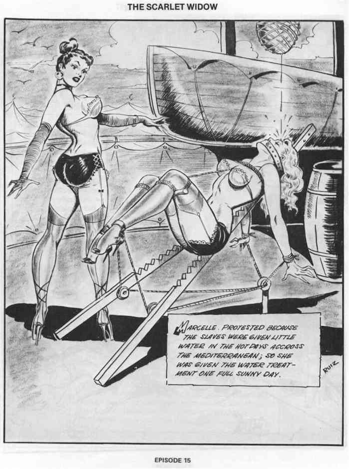 vintage evil lesbian bondage comic #69722182