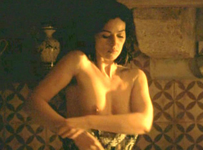 Celebrity Monica Bellucci naked in various sexy pictures #75405775