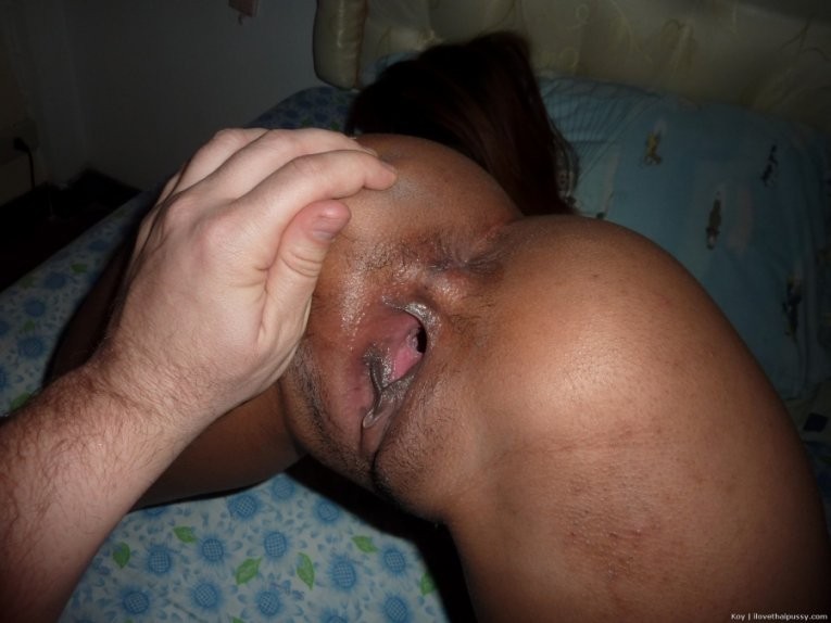 Horny Thai Slut Spreading Her Puffy Asian Pussy Lips Asian Amateur #68340352