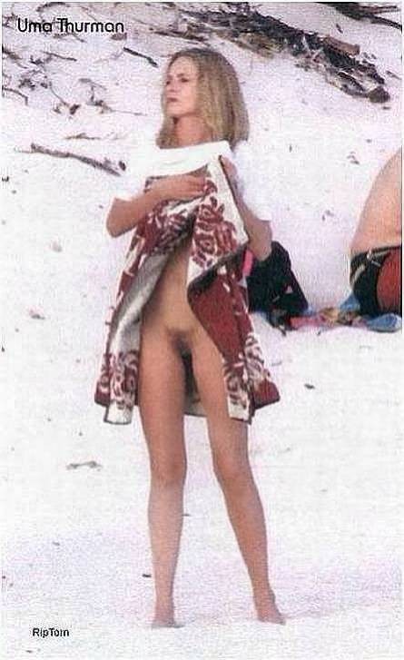 slender actress Uma Thurman nudes #75368862