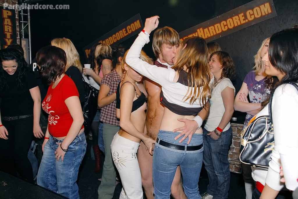 Euro party with bitches sucking cocks and fucking all #74559823