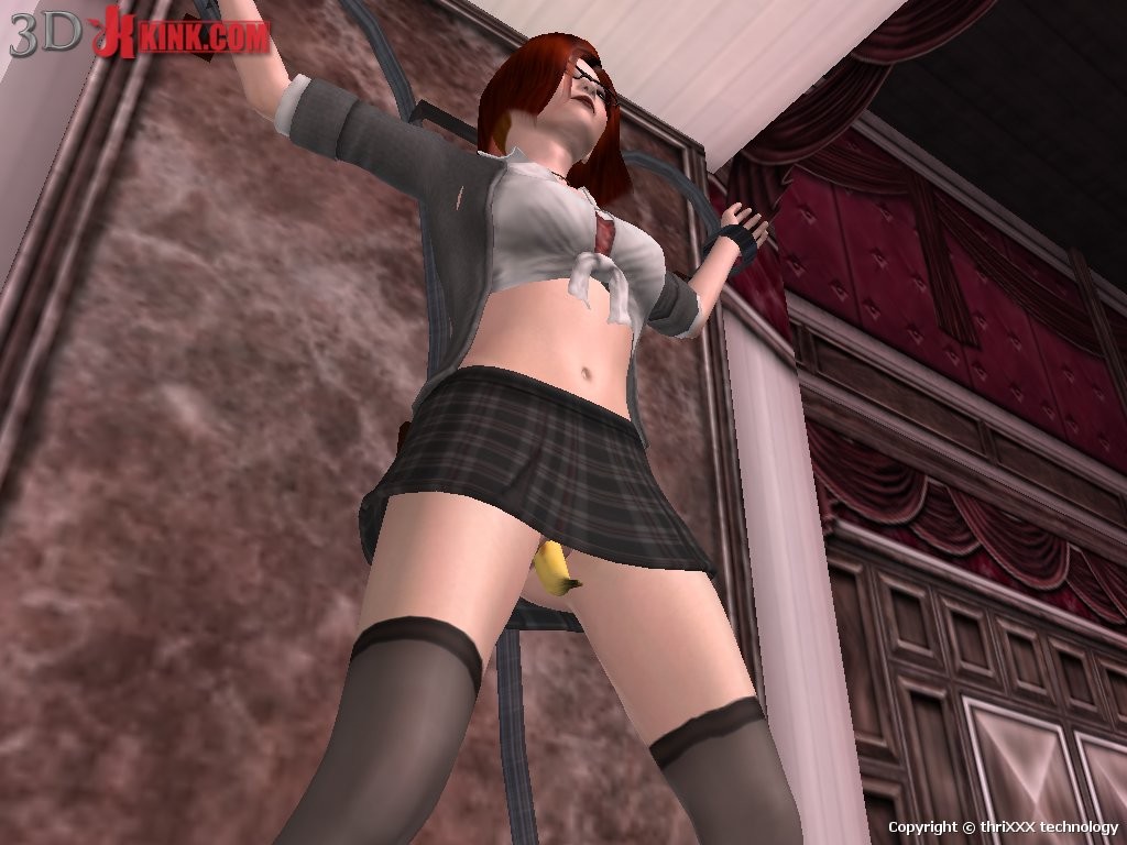 Hot BDSM sex action created in virtual fetish 3d sex game! #69587597
