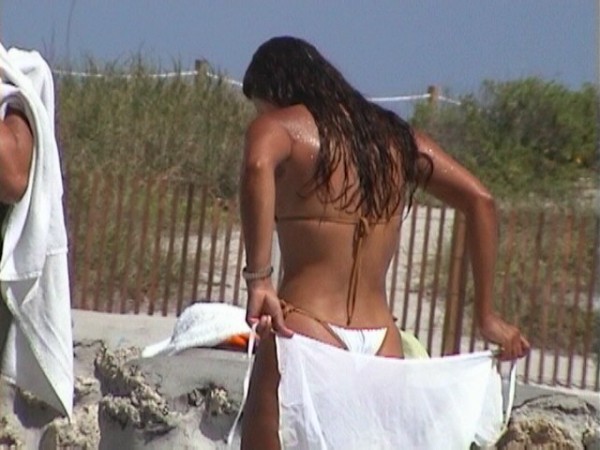 Dark latina ass in tiny thong bikini #70698467