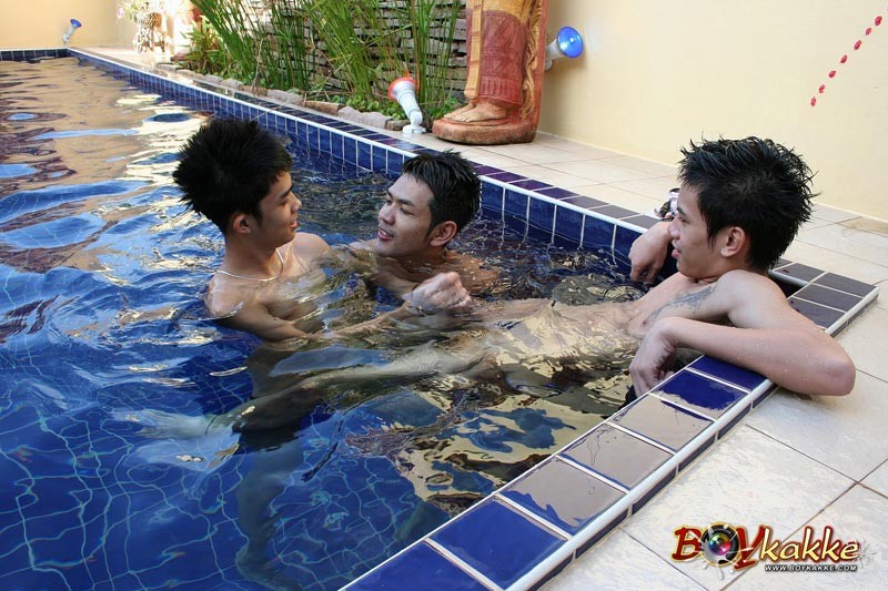 Asian Bukkake Pool Party #76918279