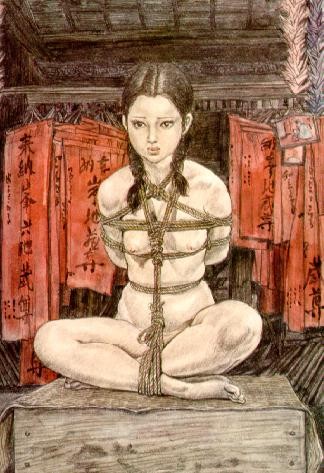 japanese rope bondage and sexual fetish artwork #69646659