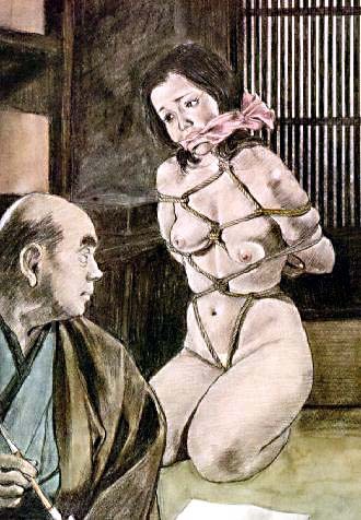 Opere d'arte giapponese di feticismo sessuale e bondage in corda
 #69646665