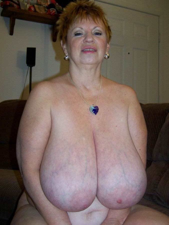 Amateur Granny With Huge Boobs #74619354