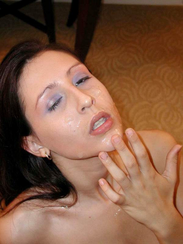 Lovely brunet enjoying in fresh cum #76065564