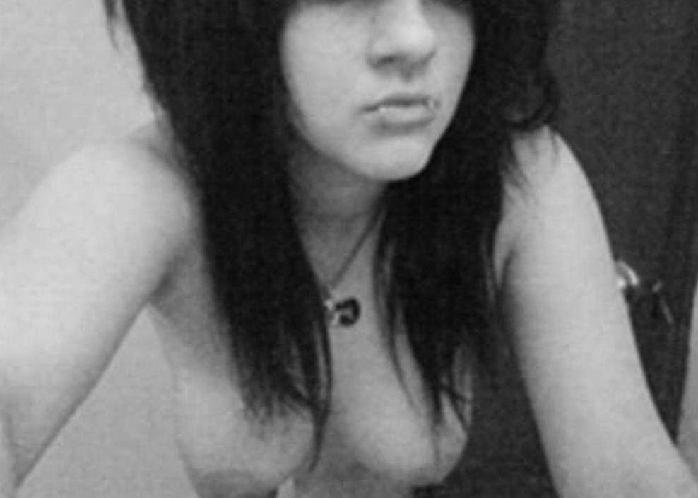 Hot B&amp;amp;W photos from these emo girlfriends #75709244