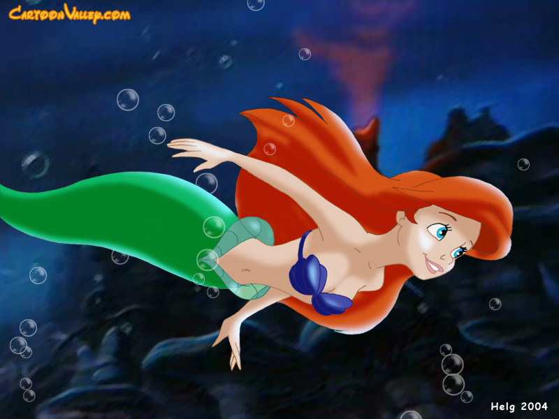 Young and beautiful Ariel has fallen into the clutches of the evil Ursula #69525168