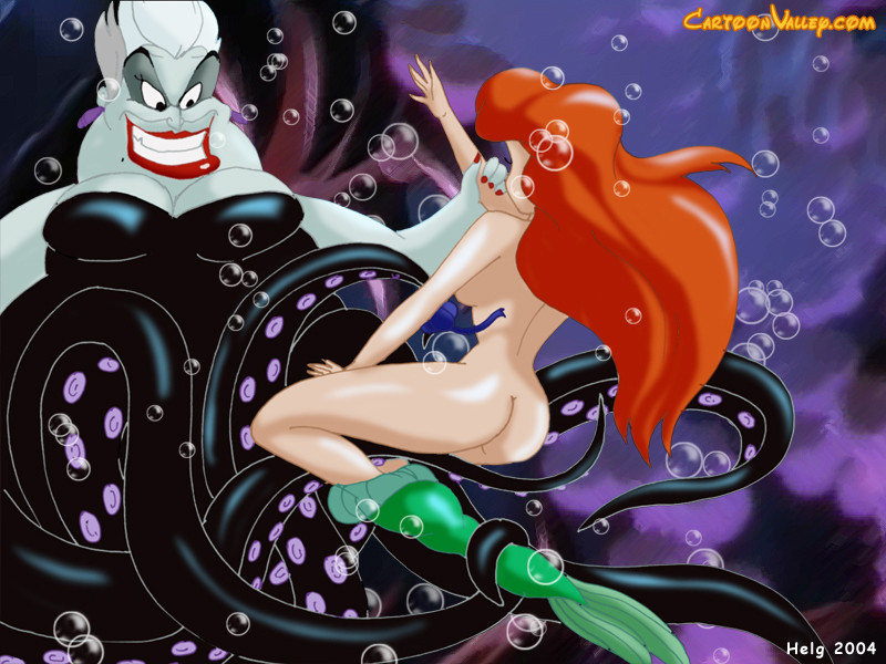 Young and beautiful Ariel has fallen into the clutches of the evil Ursula #69525202