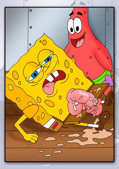 Sandy craving SpongeBob after getting slammed hard #69651709