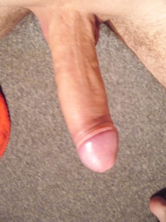 Real amateur guy with huge white penis #75667328