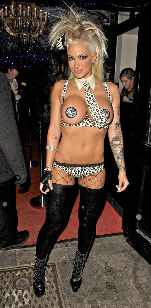 Jodie Marsh showing her nice big tits and nipple #75406184