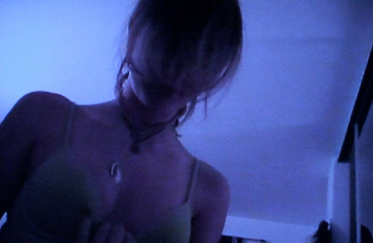 Leighton Meester showing her nice tits and ass in private home made sex tape #75392132