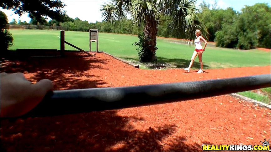 Check out hot teen tara jerk me off at the park after i spotted her working out  #74534903