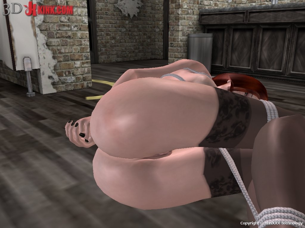 Hot BDSM sex action created in virtual fetish 3d sex game! #69601535