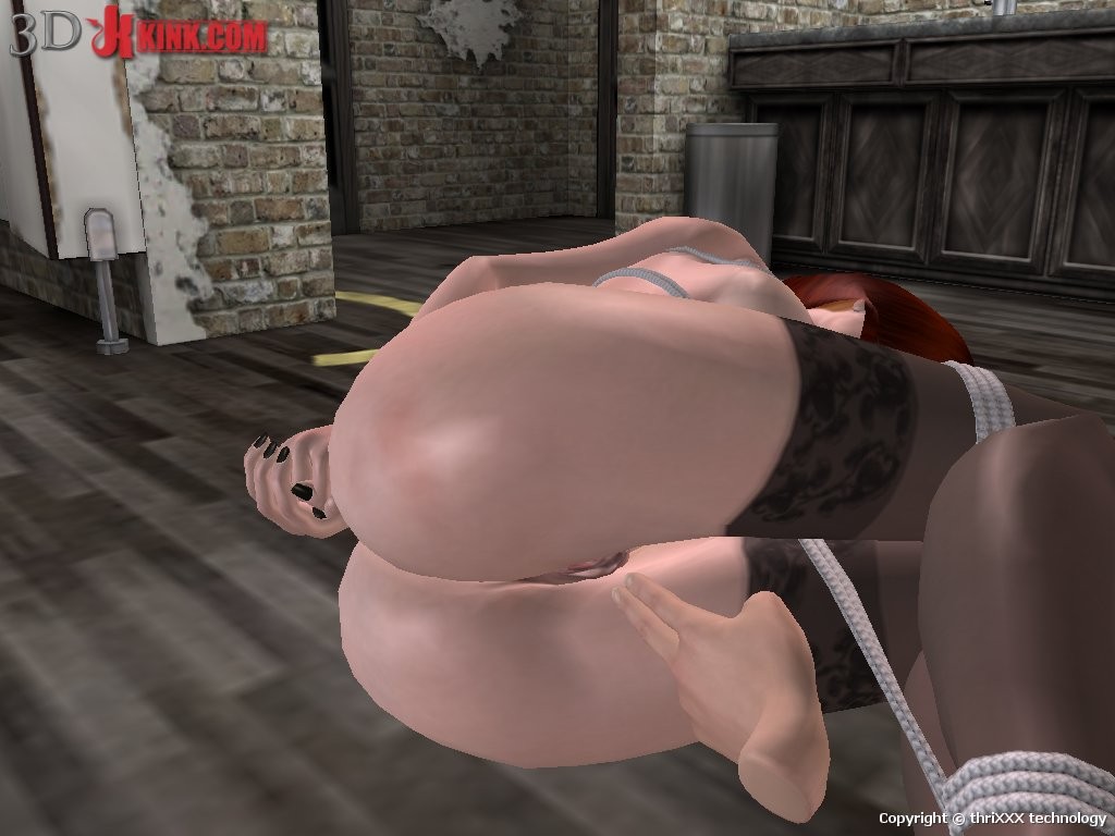 Hot BDSM sex action created in virtual fetish 3d sex game! #69601543