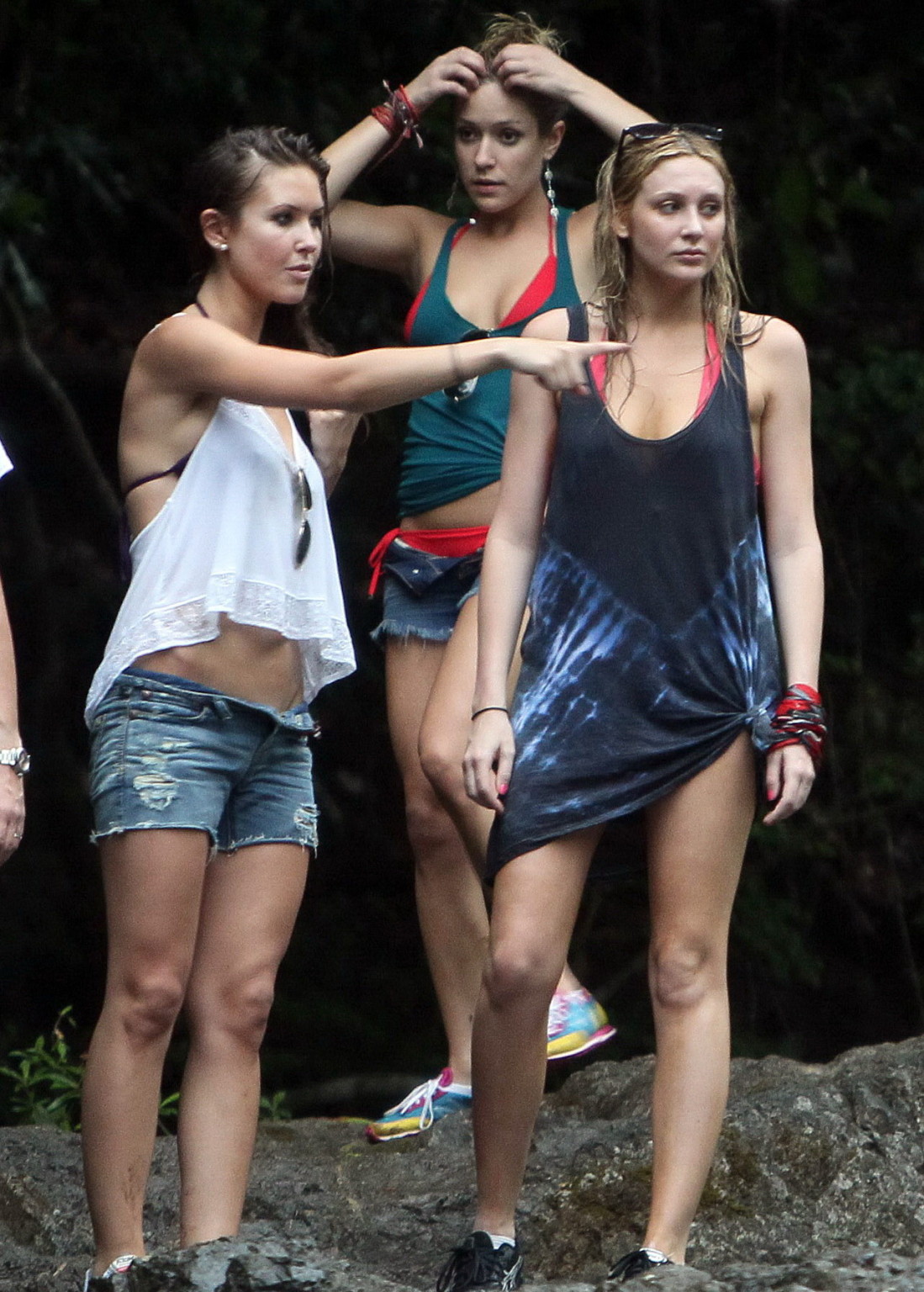 Audrina Patridge  Kristin Cavallari wearing bikini in Costa Rica #75347782