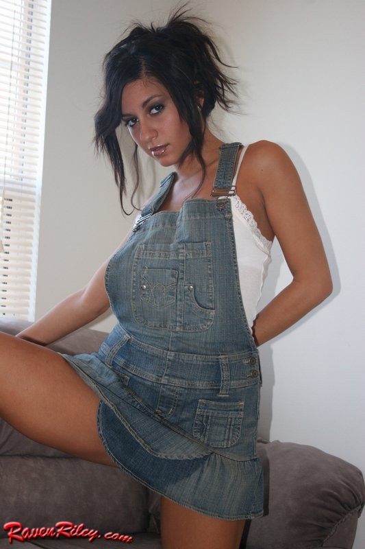 Raven Strips Out Of Her Overalls #67437560