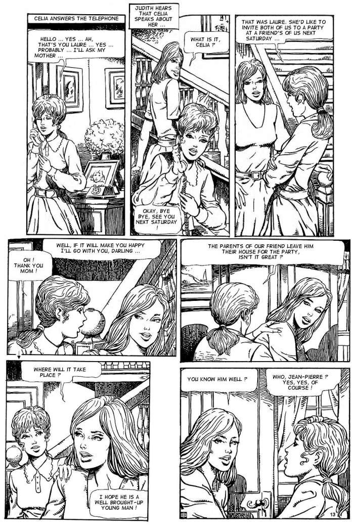 エロティックなレズビアンのハードコア・セックス・コミック
 #69715752