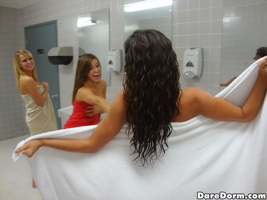 3 hot teens play and masterbate in the shower #70306351