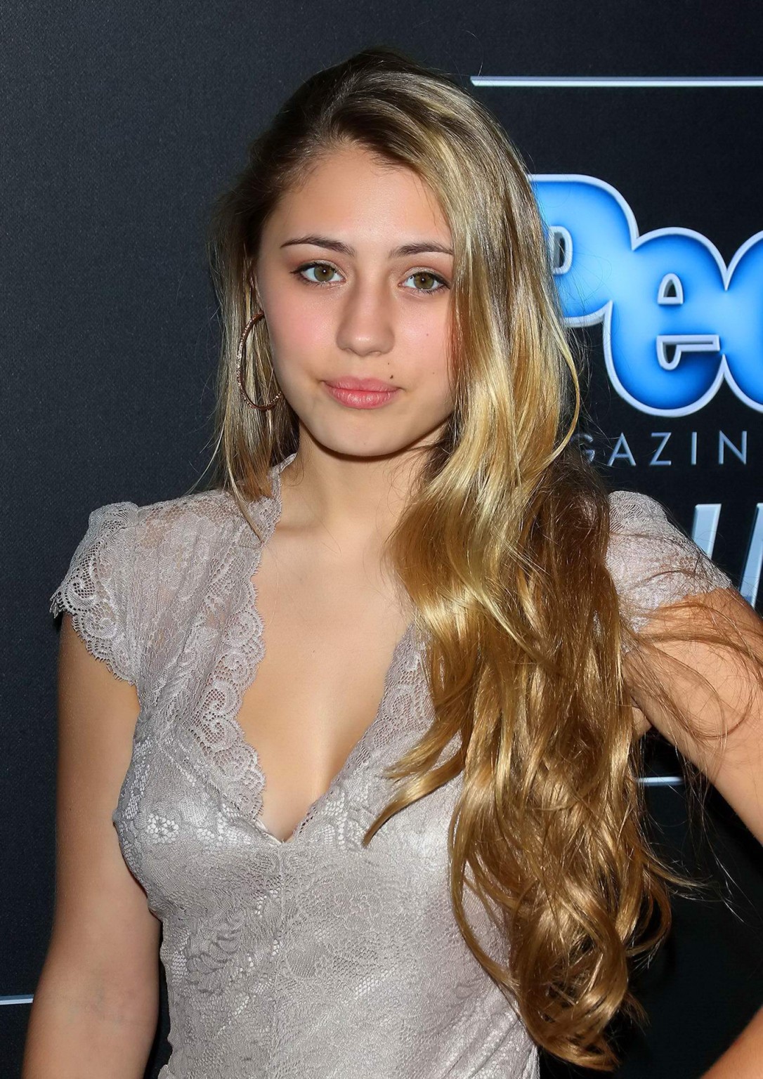 Lia Marie Johnson cleavy and leggy at The People Magazine Awards in Beverly Hill #75177977