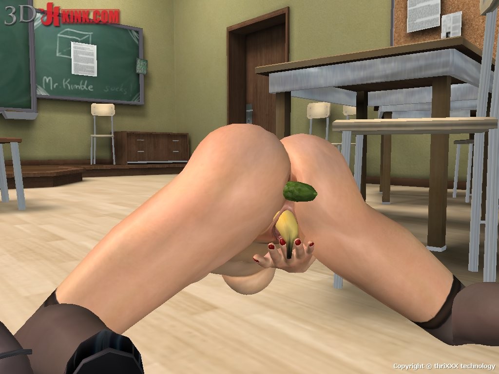 Hot BDSM sex action created in virtual fetish 3d sex game! #69587258