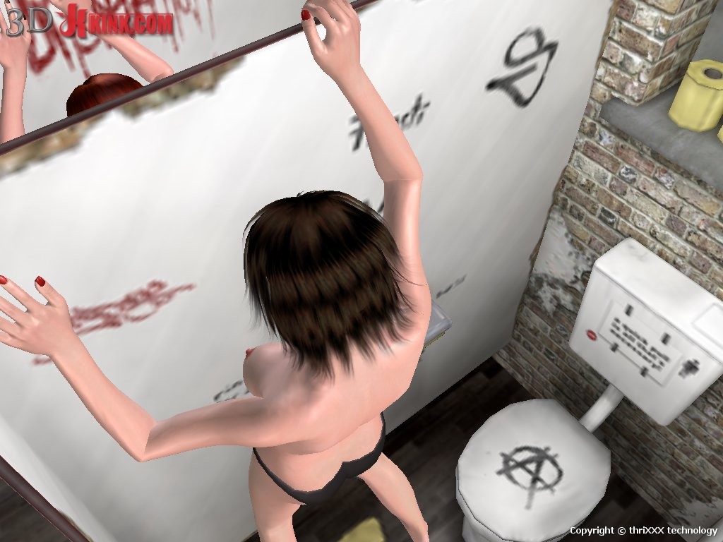 Hot BDSM sex action created in virtual fetish 3d sex game! #69593801